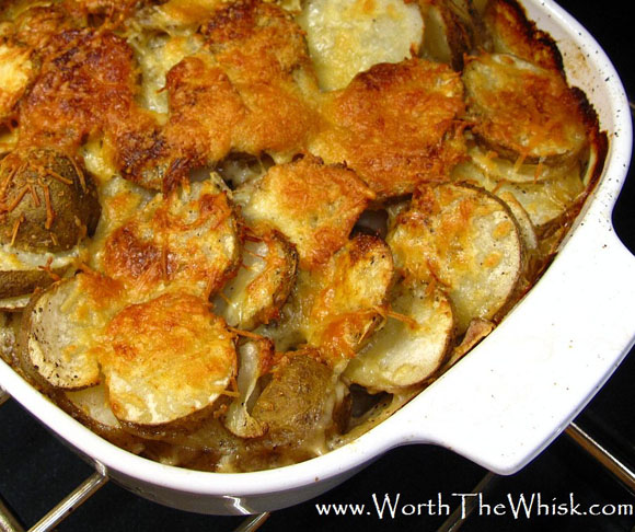 Mom's Scalloped Potatoes from Patti Londre, Worth the Whisk